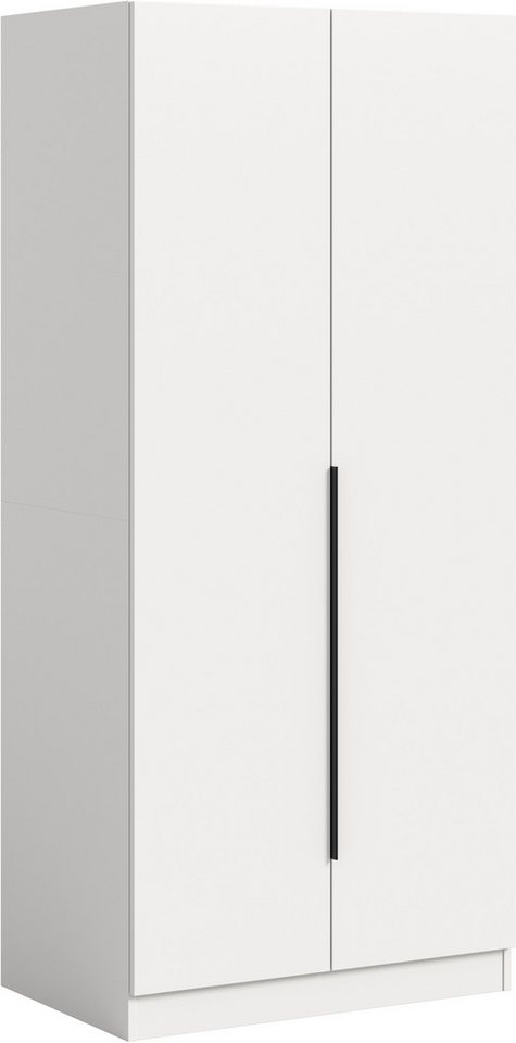Home affaire Kleiderschrank Skarde Schlafzimmerschrank, Garderobe, Schrank, Bestseller (Otto Bestseller Garderobe Schlafzimmerschrank) Breite: 80 cm, weiß, Kleiderstange, Einlegeboden