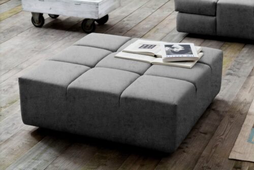 Home affaire Polsterhocker Ancona, passend zur "Ancona"-Polsterserie, auch in Cord + Easy Care