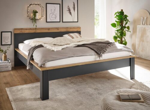 Home affaire Einzelbett WESTMINSTER Bett im Landhausstil, Doppelbett, Bettgestell, in verschiedenen Farben verfügbar, Liegefläche 90/140/180x200 cm