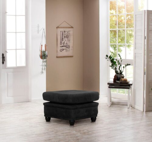 Home affaire Polsterhocker Rysum, passend zur Serie "Rysum" B/T/H: 75/70/45 cm