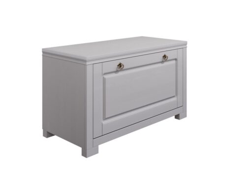 Home affaire Sitzbank Gotland inkl. Schuhtrommel für ca. 6-9 Paar Schuhe, aus massiver Kiefer, FSC®-zertifiziert, Breite 85 cm