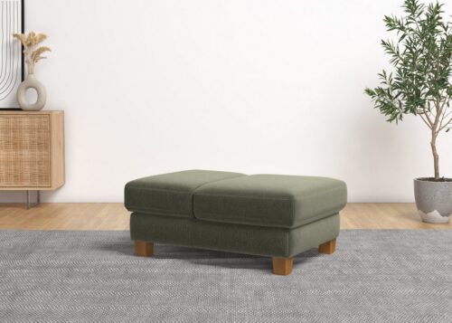 Home affaire Polsterhocker Dundee, mit Klappfunktion - wie ein Sessel nutzbar