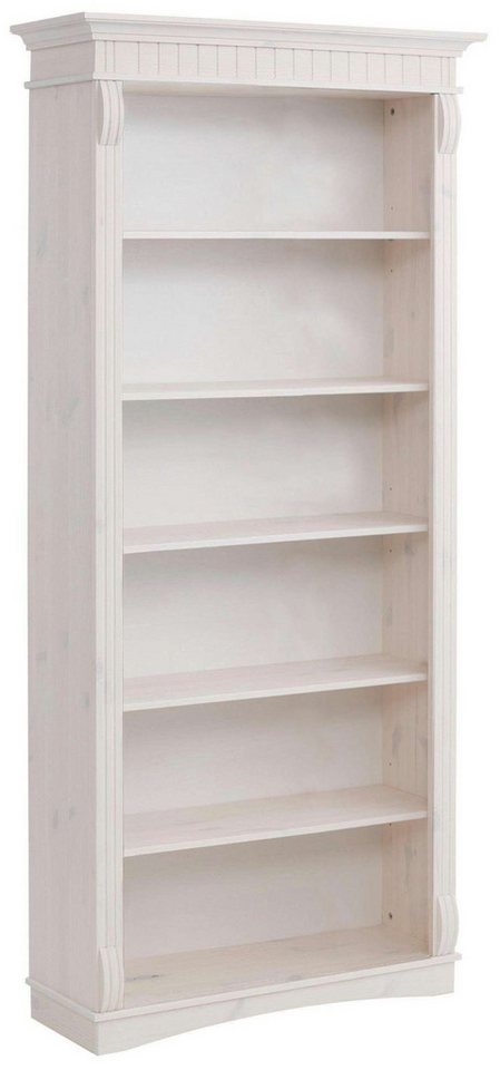 Home affaire Regal Teresa, Standregal, Bücherregal, aus massiver Kiefer, Breite 86 cm, Höhe 193 cm, FSC®