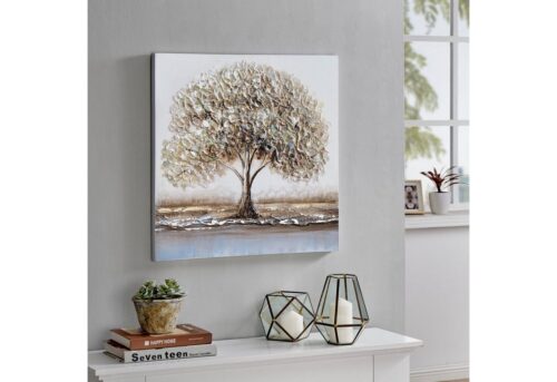 Home affaire Leinwandbild Baum