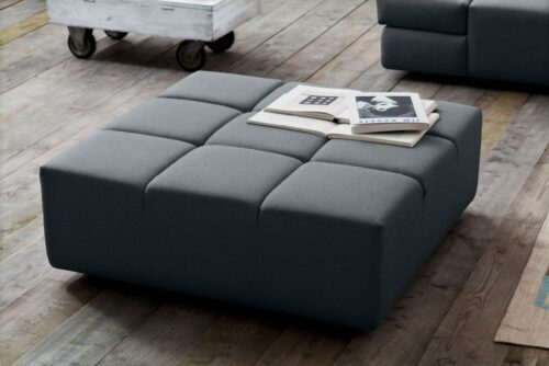 Home affaire Polsterhocker Ancona, passend zur "Ancona"-Polsterserie, auch in Cord + Easy Care