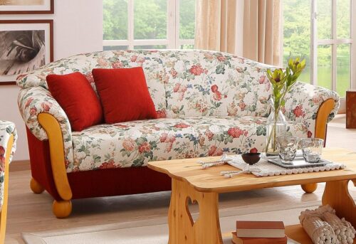 Home affaire 2-Sitzer Milano, bequem durch Federkern, kompakte Stellmaße: Breite 159cm