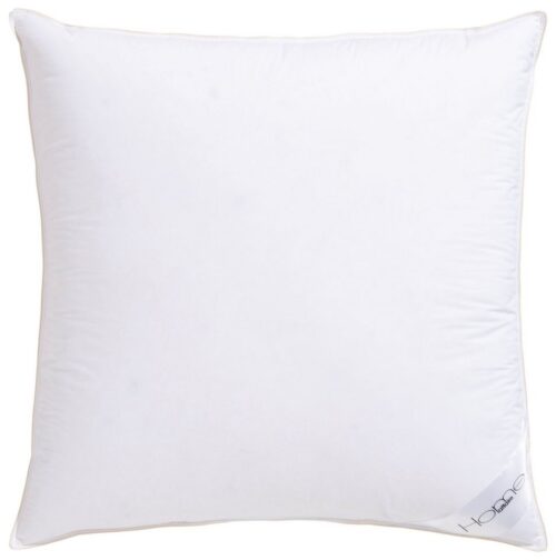 Home affaire 3-Kammer-Kopfkissen Litrone Kopfkissen 40x80 cm, 80x80 cm, Füllung: 100% Gänsedaunen Außenkammer & 100% Gänsefedern Innenkern, Bezug: 100% Baumwolle, Bauchschläfer, Rückenschläfer, Seitenschläfer, Kissen DOWNPASS zertifiziert und Made in Germany