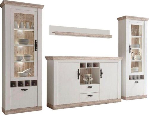 Home affaire Wohnwand Florenz, (Set, 4-St)