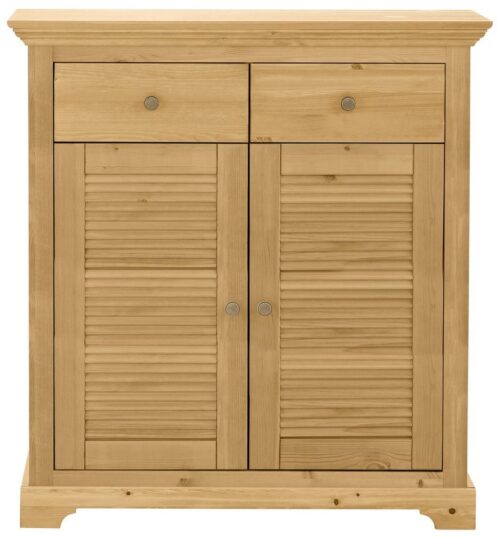 Home affaire Schuhkommode Ayanna Kommode für ca. 9 Paar Schuhe, Schuhschrank aus massiver Kiefer, FSC®, Breite 94 cm