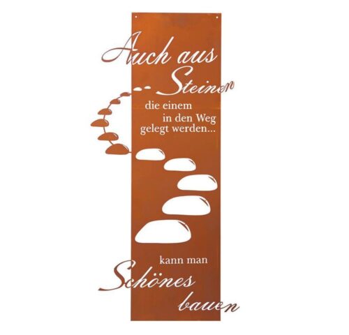 HOME DELUXE Gartenfigur ROST Gartenschild