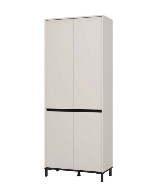 Home affaire Schuhschrank Flannan, Schuhregal, Schuhkommode, Gesamthöhe 205,5 cm acht Regale und eine Schublade, Gesamtbreite 80 cm