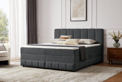 Home affaire Boxbett Likely inkl. Bettkasten, Liegefläche 180x200 cm, in Boxspring-Optik, inkl. Topper, erhältlich in verschiedenen Farben