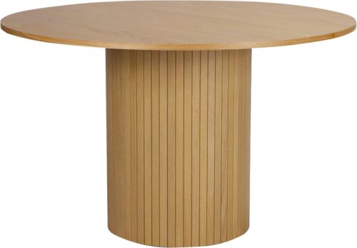 Home affaire Esstisch, Sockel mit Lamellendesign