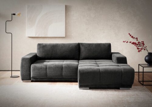 Home affaire Ecksofa Bolero L-Form, wahlweise mit Bettfunktion & Bettkasten