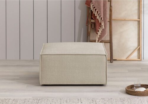 Home affaire Hocker SHERWOOD, Hocker quadratisch, ideale Ergänzung zum Loveseat SHERWOOD