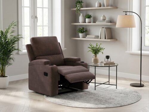 Home affaire Relaxsessel Napori, TV-Sessel, Kinosessel mit Relaxfunktion in 2 Sitzen, Getränkehalter