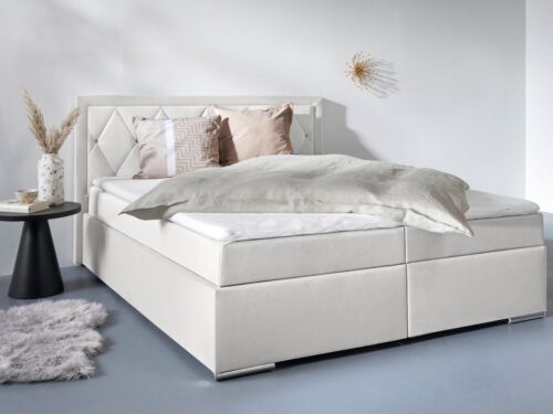 Home affaire Boxbett Alfie, Bestseller, wahlweise mit Bettkasten, mit Straßsteinen im Kopfteil, H2, H3 und H4 wählbar