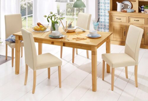 Home affaire Esstisch Danuta, wahlweise mit Schublade, aus massiver Kiefer, FSC®-zertifiziert