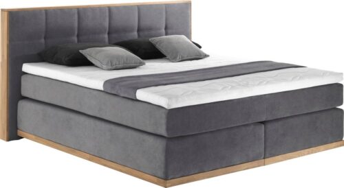 Home affaire Boxspringbett Vinton, aus massiver Eiche, verschiedene Härtegrade (auch H4)