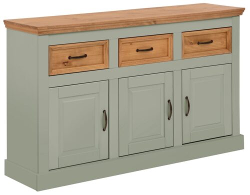 Home affaire Sideboard Selma, Kommode aus massivem Kiefernholz, Breite 145 cm