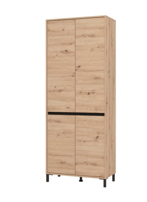 Home affaire Schuhschrank Flannan, Schuhregal, Schuhkommode, Gesamthöhe 205,5 cm acht Regale und eine Schublade, Gesamtbreite 80 cm