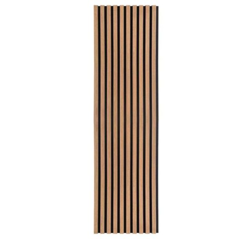 HOME DELUXE Wandpaneel Akustikpaneel SONIC, BxL: 40,50x240,00 cm, 0,96 qm, Akustik Wand Paneele, Lamellenwand, Akustik Paneele