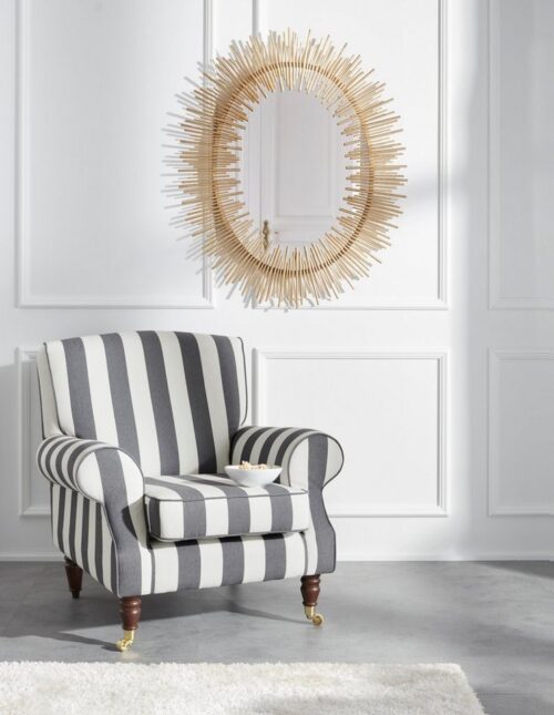 Home affaire Sessel Rennes, in Samtoptik oder Baumwoll-Mix