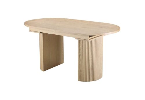 Home affaire Esstisch Gartempe, ausziehbar 160-210 cm, Synchronauszug, inkl Einlegeplatte, Breite 90cm