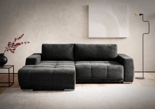 Home affaire Ecksofa Bolero L-Form, wahlweise mit Bettfunktion & Bettkasten