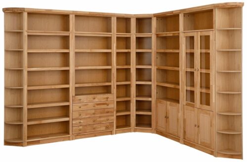 Home affaire Bücherregal Soeren, in 2 Höhen und 2 Tiefen, mit viel Stauraum