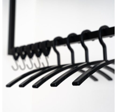 HOME DELUXE Kleiderbügel RACK, (20-tlg), platzsparend, Garderobenhaken, Garderobenbügel, Textilbügel