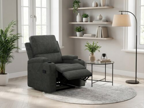 Home affaire Relaxsessel Napori, TV-Sessel, Kinosessel mit Relaxfunktion in 2 Sitzen, Getränkehalter