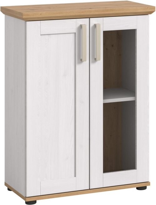 Home affaire Vitrine Cosenza, Höhe 80 cm, 2 Türen, 2Fächer (1-St) Vitrine, Höhe 88 cm, Wohnzimmer, Esszimmer