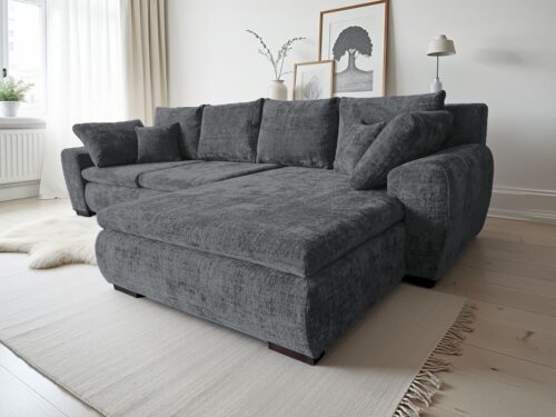 Home affaire Ecksofa Cara Mia L-Form, B: 325 cm - OTTO. Verlässliche Qualität., mit 4 Zierkissen, optional Bettfunktion & Bettkasten