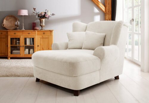 Home affaire XXL-Sessel Oase, B: 120 cm, Sitzhöhe: 50 cm - OTTO. Verlässliche Qualität., mit 2 Zierkissen & Massivholzfüße