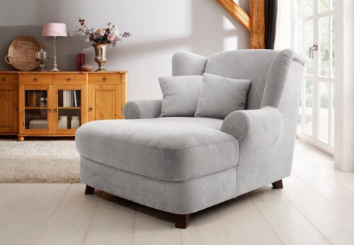 Home affaire XXL-Sessel Oase, B: 120 cm, Sitzhöhe: 50 cm - OTTO. Verlässliche Qualität., mit 2 Zierkissen & Massivholzfüße