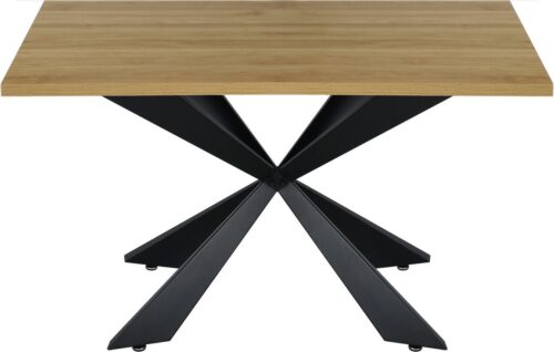 Home affaire Esstisch Soyans, TOPSELLER!, OTTOs Choice, modernes Spider Gestell, in vier Breiten, melaminharzbeschichtet