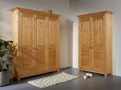 Home affaire Schuhschrank Rauna aus massiver Kiefer, viel Stauraum
