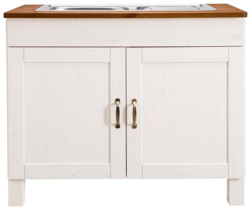 Home affaire Spülenschrank Alby Breite 100 cm, 1 Fach