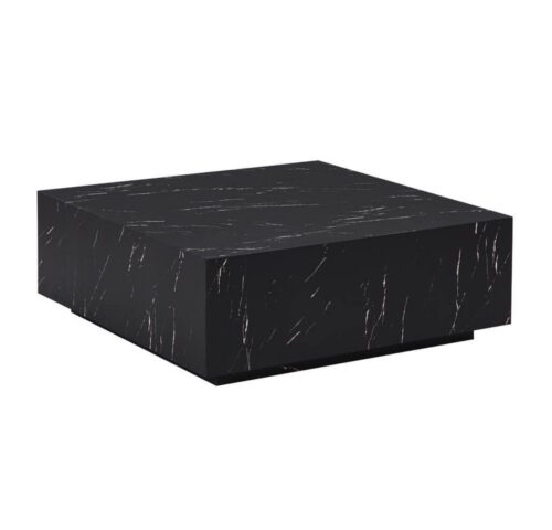 HOME DELUXE Couchtisch Marmor AMIRI XL - 95 x 35 x 95 cm