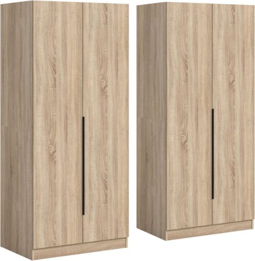 Home affaire Schrank-Set Skarde moderner Kleiderschrank Schlafzimmerschrank Otto´s Choice, (1-St., wähle deine beste Schrank Kombination), Skarde Kleiderschrank 160 cm, 2 Kleiderstangen und 2 Böden