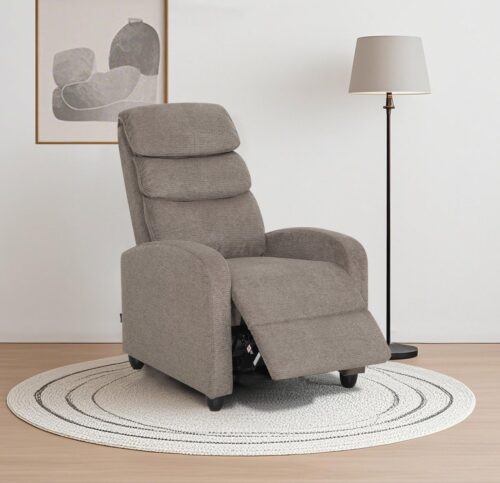 Home affaire Relaxsessel BERVILLE, TV-Sessel, Ruhesessel mit Schlaffunktion, Webstoff, Liegesessel mit manueller Relaxfunktion