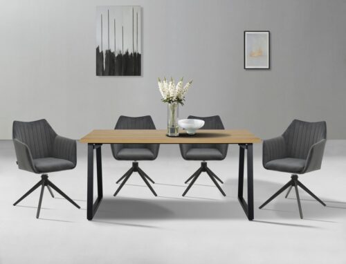 Home affaire Esszimmerstuhl Tampa, TOPSELLER!, OTTOs Choice (Set, 2 St), mit Drehfunktion 360 Grad
