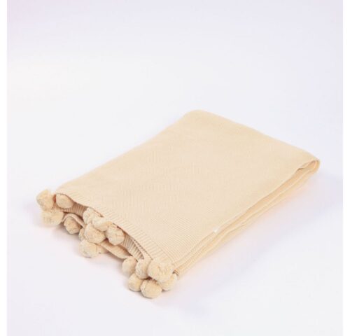 Wohndecke Baumwolldecke ELIA - 140 x 200 cm, HOME DELUXE, 100% Baumwolle, Baumwolldecke, Kuscheldecke