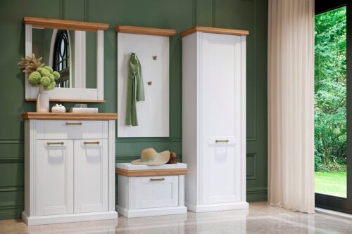 Home affaire Schuhschrank Tara (H/B/T): 102/86/38cm) hochwertig UV lackiert, Soft-Close-Funktion