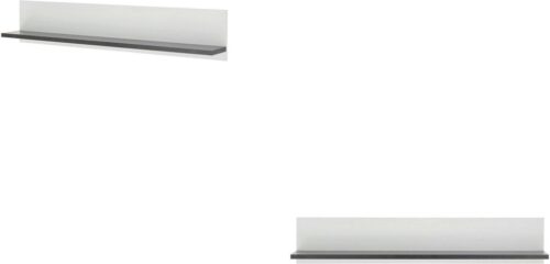 Home affaire Wandregal Sherwood, Breite 160 cm, in modernem Holz Dekor, 28 mm starke Ablageböden