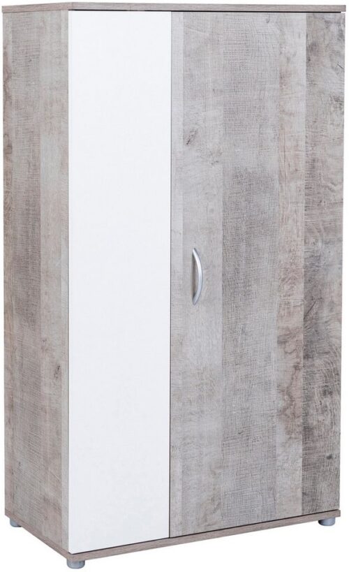 Home affaire Mehrzweckschrank Wien (H/B/T ca. 121/70/35 oder 160/70/35) Mehrzweckschrank, Melamin-Oberfläche, Einlegeböden höhenverstellbar