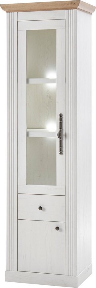 Home affaire Vitrine Westminster TOPSELLER! (Höhe ca. 202cm) im romantischen Landhausstil