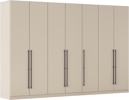 rauch Kleiderschrank Drehtürenschrank Schrank Garderobe Wäscheschrank Schlafzimmer AVOLA (3 verschiedene Ausstattungen BASIC/CLASSIC/PREMIUM (inkl. SOFT-CLOSE) mit hochwertigen Stangengriffen in Schwarz aus Metall MADE IN GERMANY