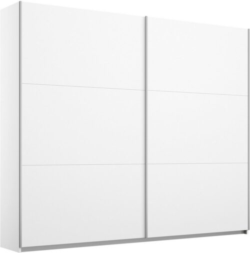 rauch Schwebetürenschrank AURELIO Kleiderschrank Garderobe TOPSELLER (3 Ausstattungen BASIC/CLASSIC/PREMIUM (inkl. SOFT-CLOSE-FUNKTION) 3 verschiedene Ausstattungsvarianten Griffe aus Metall MADE IN GERMANY